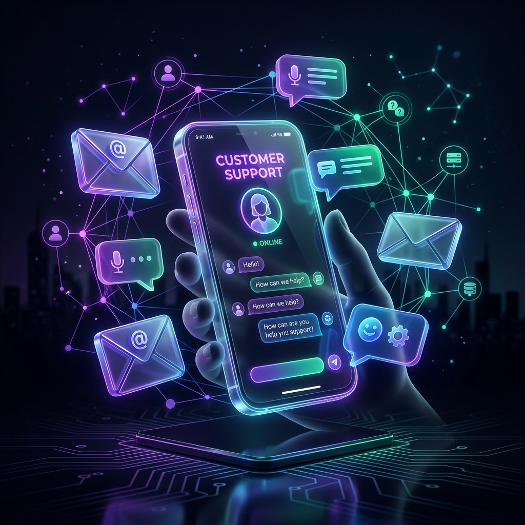 Premium Support 3D Graphic